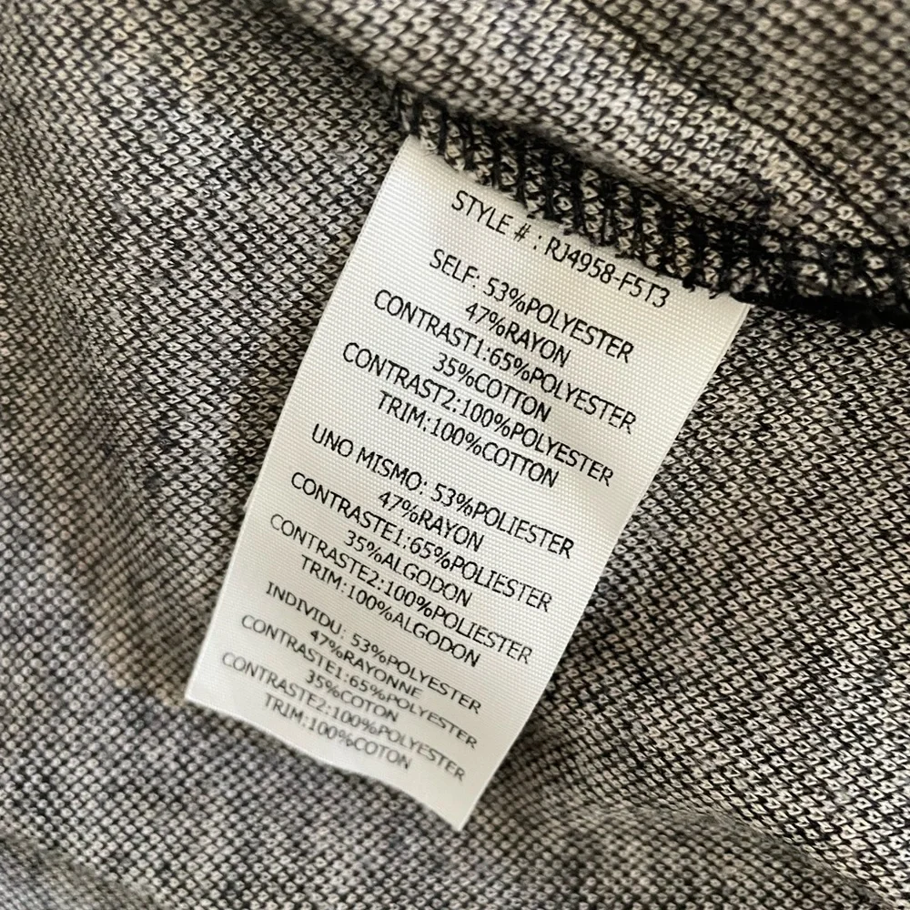 Black & Cream Fringe Sweater - Picture 2 of 4